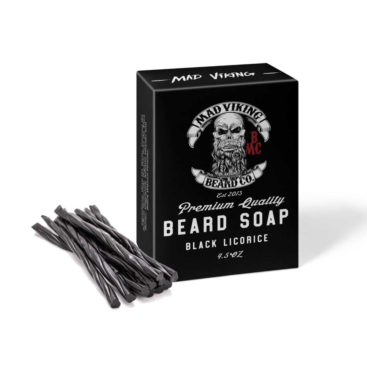 Black Licorice Beard & Body Bar Soap Ultimate Barber Supply