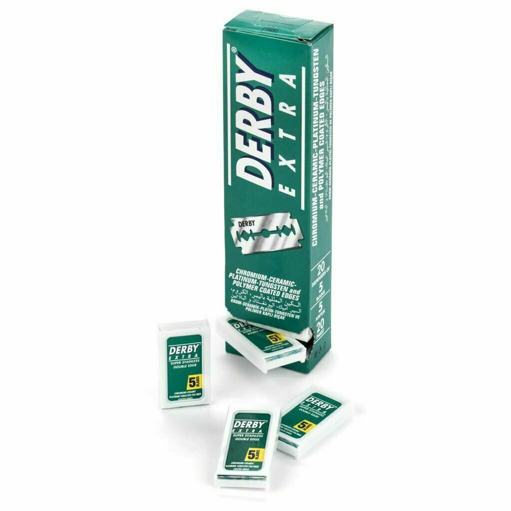Derby Razorblade Handle DERBY - PROFESSIONAL DOUBLE EDGE RAZOR BLADE - 100ct – Ultimate Barber ...