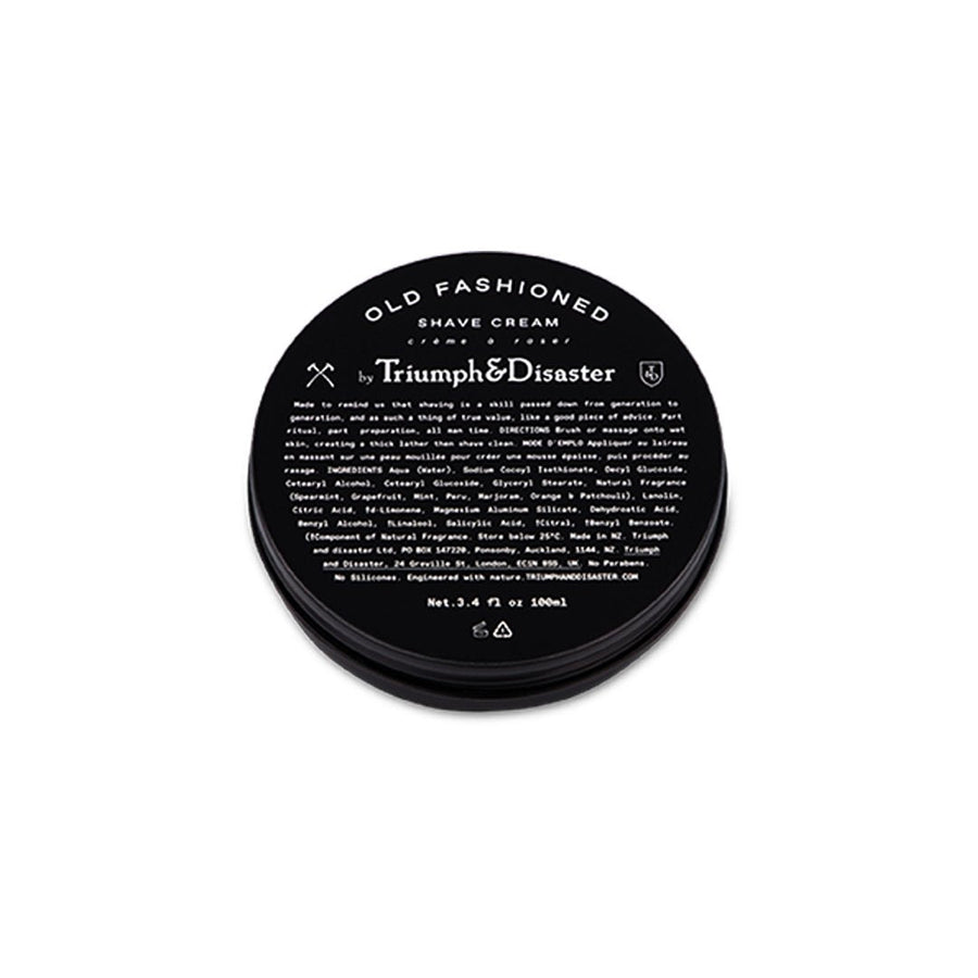 Triumph & Disaster - Old Fashioned Shave Cream Jar