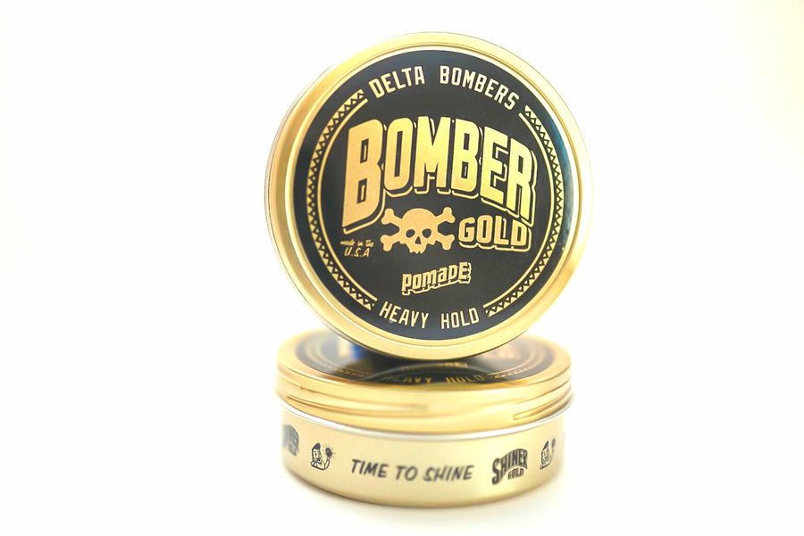Shiner Gold x Delta Bombers Heavy Hold Pomade