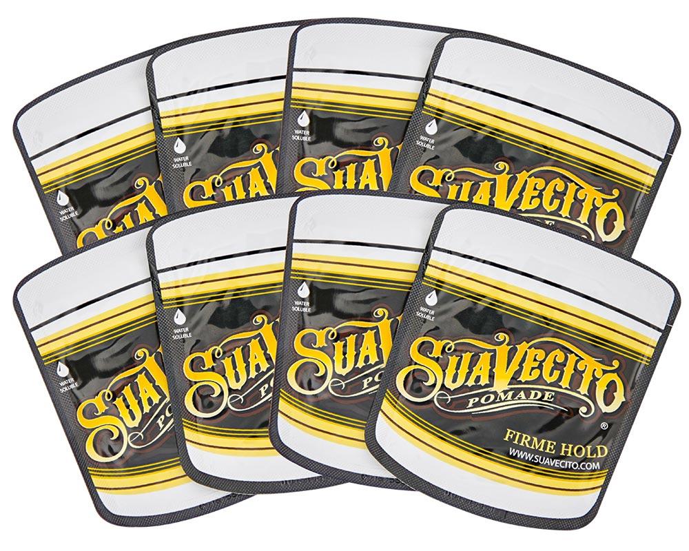 SUAVECITO FIRME (STRONG) HOLD POMADE TRAVEL TIN – 8 PACK