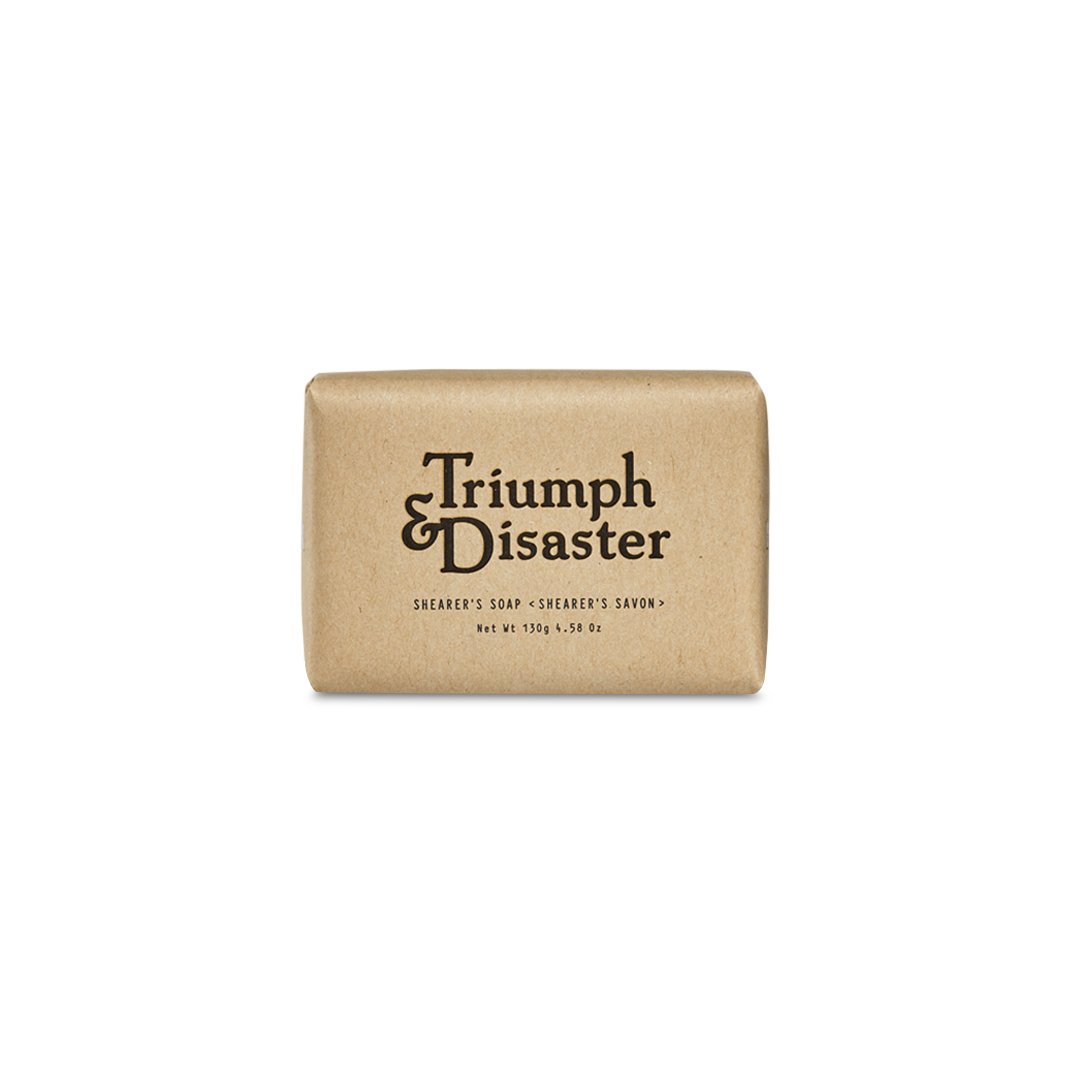 Triumph &amp; Disaster - Shearer&#39;s Soap Bar