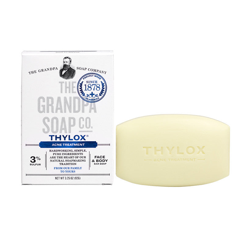 GRANDPA SOAP CO.  - THYLOX ACNE SOAP (3.25 oz)