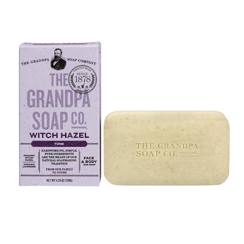 GRANDPA SOAP CO.  - WITCH HAZEL SOAP (4.25 oz)