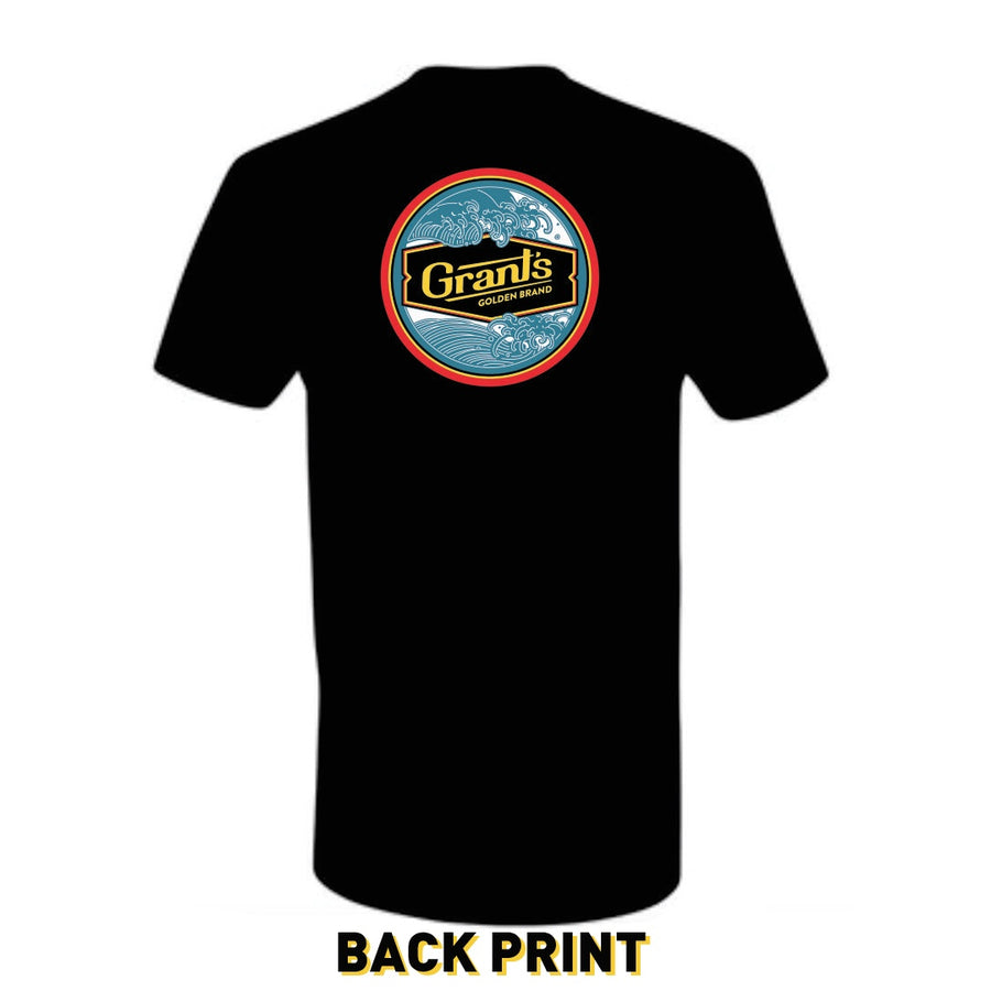 GRANTS WAVE LOGO TEE