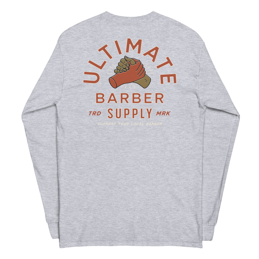 Support Your Local Barber Long Sleeve Shirt